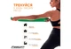 Резина для тренировок EasyFit 19-65 кг зеленая фитнес петля для подтягиваний и зала - изображение 5