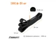 Эспандер-петля EasyFit EF-2654-3, Чёрная, латекс, сопротивление 6–31 кг – для фитнеса и кроссфита - изображение 2