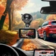 Видеорегистратор Hoco DV6 Driving recorder with 3-inch display (с задней камерой) (3.0" IPS, 1080p/30FPS front, 720p rear,140°) - изображение 8