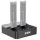 Док-станция SSK NVMe SSD Дубликатор Dual Bay, Без инструментов, 20 Гбит/с, USB 3.2 Gen 2x2 - изображение 1