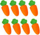 Zestaw do zabawy Bibi-inn Cute carrot shape 4w1 (5903039759268) - obraz 7