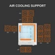 Корпус Cougar AIRFACE PURE PRO White (AIRFACE PURE PRO White) Без БП - изображение 12