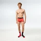 Чоловічі анатомічні боксери Anatomic Classic 1.2 Black Series, Kiss My Booties S BSO100-07KMB - изображение 2