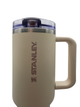 Термос термокружка Stanley Quencher ProTour Flip Straw Tumbler 1,18 л из нержавеющей стали Cream KT7001933 - изображение 5
