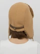 Шапка женская VILSS Inverno Cashmere Ram VLU-2502-39-22 55-58 Ореховая - изображение 2
