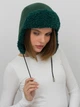 Шапка женская VILSS Inverno Cashmere Ram VLU-2502-30-16 55-58 Изумрудная - изображение 1