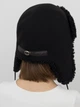 Шапка женская VILSS Inverno Cashmere Ram VLU-2502-98-17 55-58 Черная - изображение 2