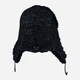 Шапка женская VILSS Inverno Fiore Italy Ram VLU-2503-FI48-17 56-59 Зебра Люрекс/Черный - изображение 5