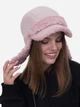 Шапка женская VILSS Regina Cashmere Ram VLU-2504-19-25-Mv7s 55-58 Латте/Темно-пудровый - изображение 5