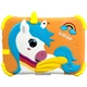 Детский планшет Kids Study Unicorn Tab 7" Android15 4000mAh 8/256Gb BT Wi-Fi + чехол-подставка оранжевый - изображение 1