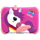 Детский планшет Kids Study Unicorn Tab 7" Android15 4000mAh 8/256Gb BT Wi-Fi +чехол-подставка розовый - изображение 1