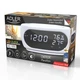 Годинник-будильник Adler AD 1186 white, LED, температура, вологість - зображення 8