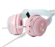 Беспроводные наушники Onvyx BT612I с кошачьими ушками, RGB-подсветкой, Bluetooth 5.3, FM-радио, MicroSD, AUX, складные Turquoise - изображение 2