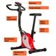 Велотренажер домашний с монитором Total Sport Evo (до 100 кг/175 см) Orange - изображение 2