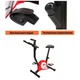 Велотренажер домашний с монитором Total Sport Evo (до 100 кг/175 см) Orange - изображение 3