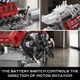 Конструктор двигун V12 Naturally Aspirated Engine Ferrari Mould King моторозований дитячий мотор, 1366 деталей 10210 - зображення 6