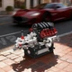 Конструктор двигатель GRAN TURISMO S MASERATTI V8 Engine Mould King моторизованный детский мотор, 787 деталей 10227 - изображение 7