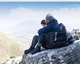 Шкарпетки пухові туристичні чуні Naturehike розмір М 29 см взуття тапочки для кемпінгу туризму походу Чорні - зображення 12