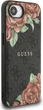 Панель Guess 4G Flowers Print with MagSafe для Apple iPhone 16e Black (GUHMPSE4P4ROPEMCK) - зображення 3