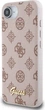 Панель Guess Peony Script with MagSafe для Apple iPhone 16e Brown (GUHMPSE4PGPYSW) - зображення 4