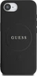 Панель Guess Grained Gold Ring with MagSafe для Apple iPhone 16e Black (GUHMPSE4PGHSMMK) - зображення 2