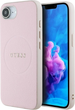 Панель Guess Grained Gold Ring with MagSafe для Apple iPhone 16e Pink (GUHMPSE4PGHSMMP) - зображення 1
