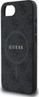 Панель Guess 4G Collection Leather Metal Logo with MagSafe для Apple iPhone 16e Black (GUHMPSE4G4GFRK) - зображення 6