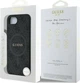 Панель Guess 4G Collection Leather Metal Logo with MagSafe для Apple iPhone 16e Black (GUHMPSE4G4GFRK) - зображення 8