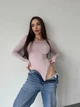 Жіночий однотонний боді Uaclothes 46-48 Пудровий (like36193-166161350) - зображення 2