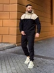 Теплый мужской костюм из флиса бежевого цвета 36226 L-XL - изображение 6