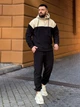 Теплый мужской костюм из флиса бежевого цвета 36226 L-XL - изображение 7