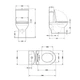 Унитаз-моноблок напольный Qtap Kolibri Ultra Quiet (QT10226380W) - изображение 2