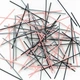 Набір стрижнів для 3D-ручки 3Doodler Start Мікс 75 шт чорний рожевий сірий - зображення 3