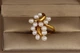 Кольцо Xuping Jewelry Гроздь большая р 18 золотистое - изображение 1