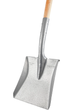 Лопата совковая Mastertool 225 x 275 мм ручка дерево (14-6269) - изображение 3