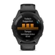 Смарт-годинник Garmin Forerunner 265 з чорними безелем і корпусом та чорно-сірим силіконовим ремінцем - изображение 3