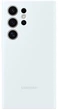 Чехол силиконовый противоударный Silicone Case для Samsung Galaxy S24 Ultra (6.8") White SM-S928 - изображение 1