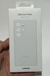 Чехол силиконовый противоударный Silicone Case для Samsung Galaxy S24 Ultra (6.8") White SM-S928 - изображение 2