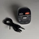 Автомобильный FM-модулятор T75 с Bluetooth 5.0, MP3 и быстрой зарядкой QC 3.0 (чёрный + серый) - изображение 4