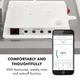 Інфрачервоний Wi-Fi обігрівач Klarstein Wonderwall Smart 300 Білий Б/В - зображення 2