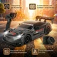 Радиоуправляемая машинка для дрифта Nissan GT-R Black 1:16 (30см), LED-подсветка, сменные шины, аккумулятор 7.4V, пульт 2.4GHz - изображение 1