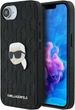 Панель Karl Lagerfeld Monogram Karl Head Pin для Apple iPhone 16e Black (KLHCPSE4PGKLKIPK) - зображення 1