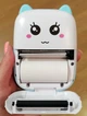 Дитячий принтер миттєвого друку XPro printer Kity Bluetooth портативний Біло-бірюзовий + рулон термопаперу - зображення 8