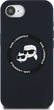 Панель Karl Lagerfeld Silicone Karl & Choupette Heads Ring with MagSafe для Apple iPhone 16e Black (KLHMPSE4SKCHTCK) - зображення 2