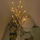 Дерево светодиодное на батарейках MBM HOME DH-LAMP-01 WHITE 60 см белое - изображение 5