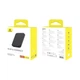Зовнішній акумулятор Baseus Magnetic Mini Air Wireless Fast Charge Power Bank 6000mAh 20W Cluster Black（With Simple Series Charging Cable Type-C to Type-C (20V/3A) 30cm Black) (P10059002113-00) - изображение 2