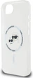 Панель Karl Lagerfeld IML Metal Karl & Choupette Head with MagSafe для Apple iPhone 16e White (KLHMPSE4HLSKCH) - зображення 6