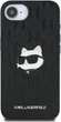 Панель Karl Lagerfeld Monogram Choupette Head Pin для Apple iPhone 16e Black (KLHCPSE4PGKLCHPK) - зображення 2