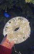 Гирлянда нитка роса Хвойная лапа 1500 LED 50 метров , цвет теплый белый - изображение 4