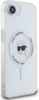 Панель Karl Lagerfeld IML Metal Karl Head with MagSafe для Apple iPhone 16e White (KLHMPSE4HLSKIH) - зображення 3